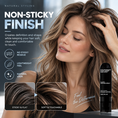✨ Fluffy Shaping Spray | Soft Natural Hold & Fluffy Texture Styling Spray